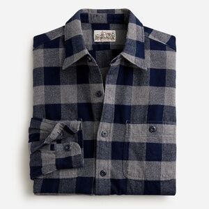 Midweight flannel workshirt